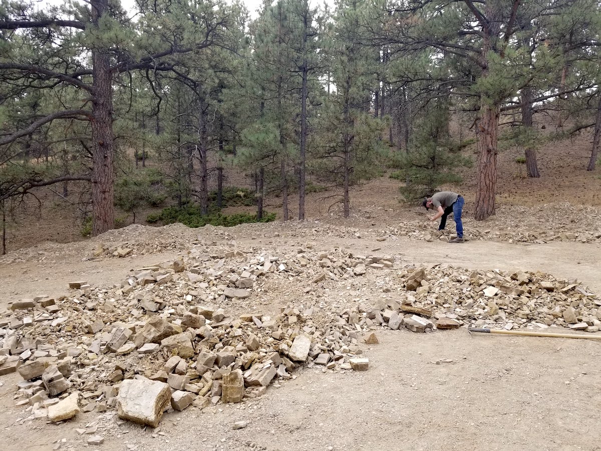 Fossil Digging at Colorado's Florissant Quarry Lithos Mineral